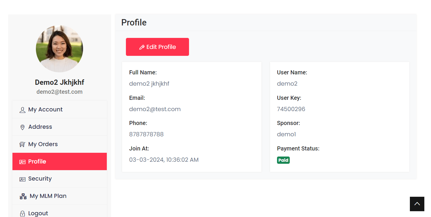 Unilevel mlm View Profile