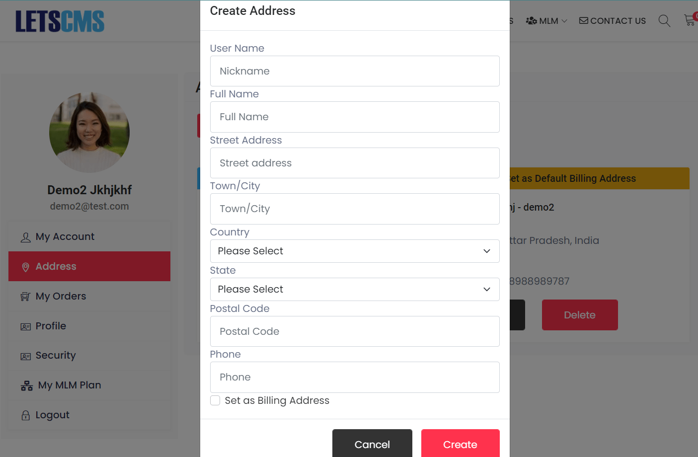 Unil;evel mlm Update Address