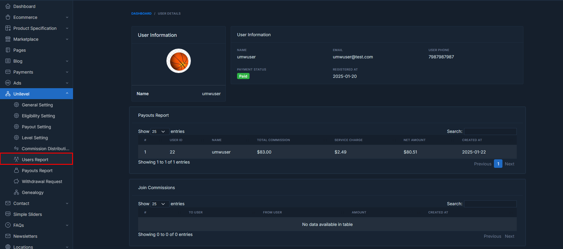Unilevel mlm Run Payout